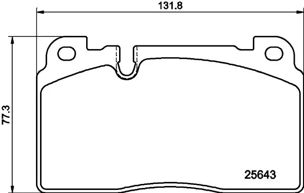 Handler.Part Brake pad set, disc brake MINTEX MDB3314 1