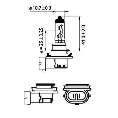 Handler.Part Bulb, cornering light PHILIPS 12362LLECOB1 3