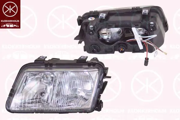 Handler.Part Headlight KLOKKERHOLM 00150131 1