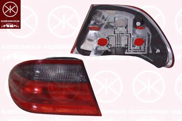 Handler.Part Combination rearlight KLOKKERHOLM 35270711 1