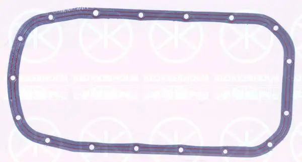 Handler.Part Gasket, wet sump KLOKKERHOLM 6005481 1