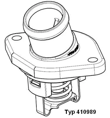 Handler.Part Thermostat, coolant WAHLER 41098987D 2