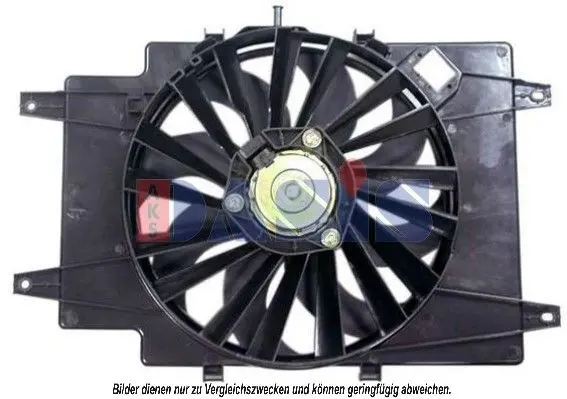 Handler.Part Fan, radiator AKS DASIS 018003N 1