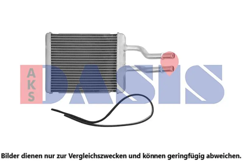 Handler.Part Heat exchanger, interior heating AKS DASIS 019002N 1