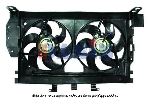 Handler.Part Fan, radiator AKS DASIS 068012N 1