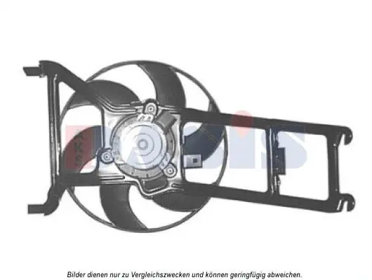 Handler.Part Fan, radiator AKS DASIS 068024N 1