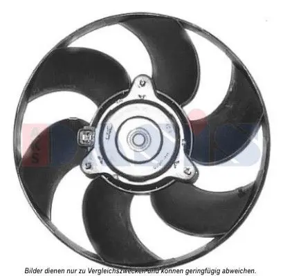 Handler.Part Fan, radiator AKS DASIS 068043N 1