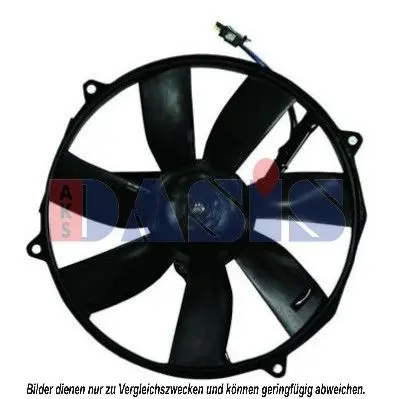 Handler.Part Fan, a/c condenser AKS DASIS 128122N 1