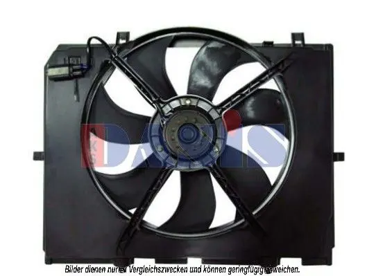 Handler.Part Fan, radiator AKS DASIS 128128N 1