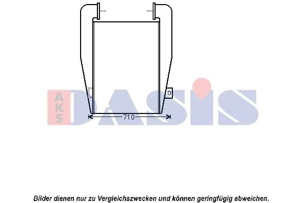 Handler.Part Intercooler, charger AKS DASIS 137004N 1