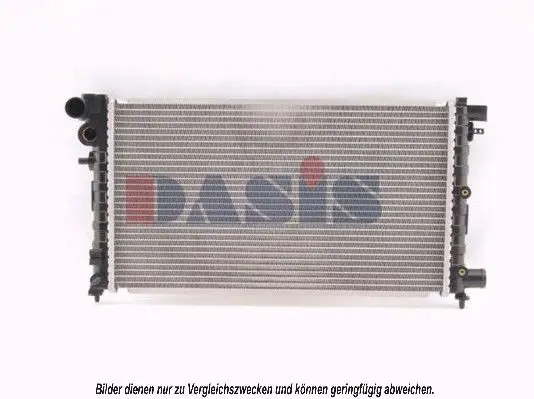 Handler.Part Radiator, engine cooling AKS DASIS 161230N 1