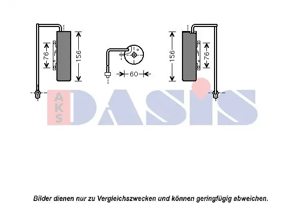 Handler.Part Dryer, air conditioning AKS DASIS 800180N 1