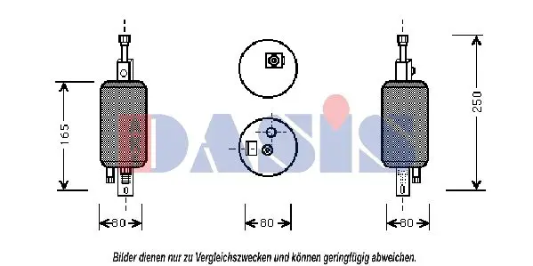 Handler.Part Dryer, air conditioning AKS DASIS 800387N 1