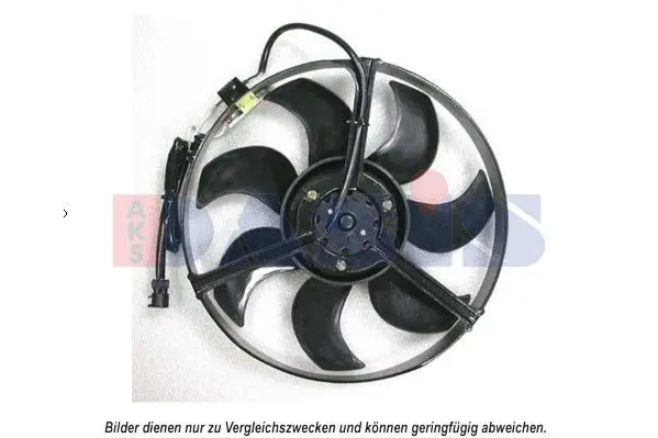 Handler.Part Fan, a/c condenser AKS DASIS 870560N 1