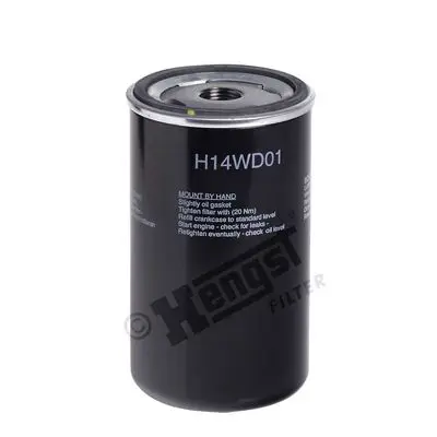 Handler.Part Oil filter HENGST H14WD01 1