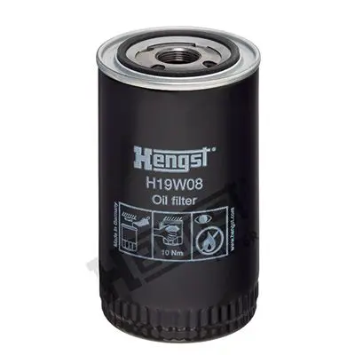 Handler.Part Oil filter HENGST H19W08 1