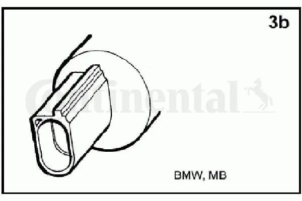 Handler.Part Water pump, headlight cleaning Siemens-VDO 246086001007Z 2