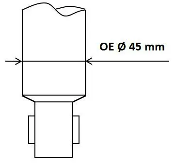 Handler.Part Shock absorber KYB 349194 2