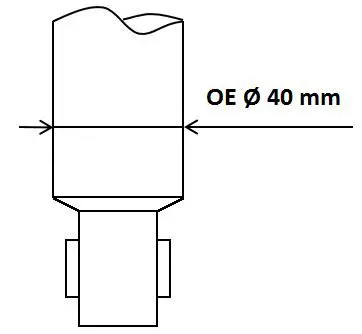 Handler.Part Shock absorber KYB 553389 2