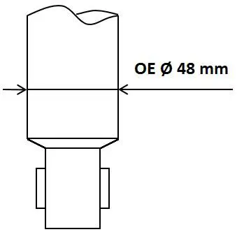 Handler.Part Shock absorber KYB 349122 2