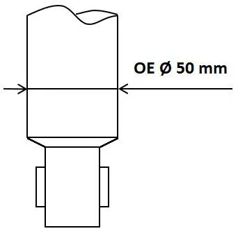 Handler.Part Shock absorber KYB 5550001 2