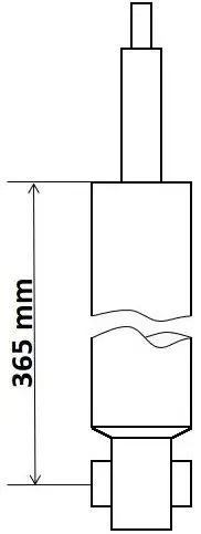 Handler.Part Shock absorber KYB 343418 2