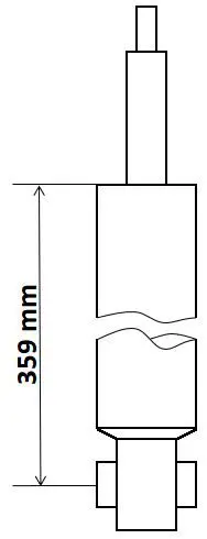 Handler.Part Shock absorber KYB 349137 2