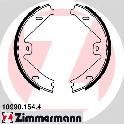 Handler.Part Brake shoe set, parking brake ZIMMERMANN 109901544 1