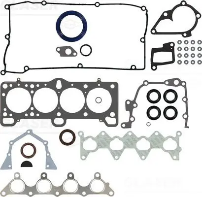 Handler.Part Full gasket set, engine GLASER S8479401 1