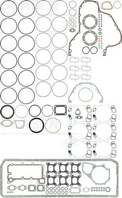 Handler.Part Full gasket set, engine GLASER S3835500 1