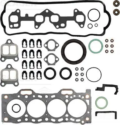 Handler.Part Full gasket set, engine GLASER S8086500 1