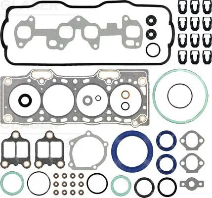 Handler.Part Full gasket set, engine GLASER S8086600 1