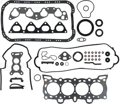 Handler.Part Full gasket set, engine GLASER S8090600 1