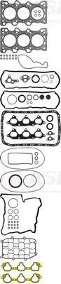 Handler.Part Full gasket set, engine GLASER S8091100 1