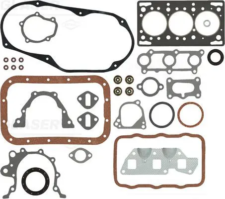 Handler.Part Full gasket set, engine GLASER S8094000 1