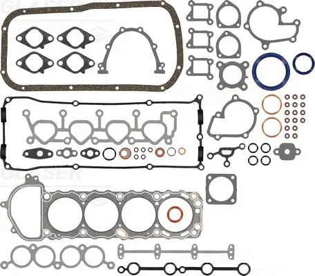 Handler.Part Full gasket set, engine GLASER S8098500 1