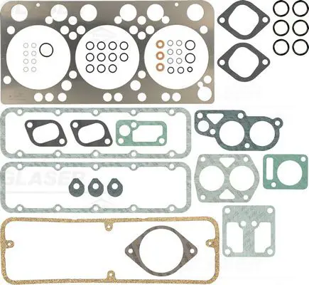 Handler.Part Gasket set, cylinder head GLASER D3481200 1