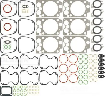 Handler.Part Gasket Set, cylinder head GLASER D3282600 1