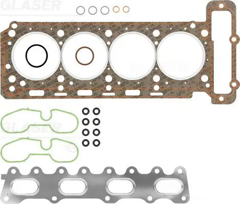 Handler.Part Gasket set, cylinder head GLASER D3685500 1