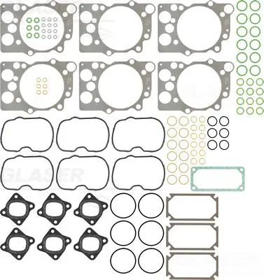 Handler.Part Gasket set, cylinder head GLASER D3213400 1