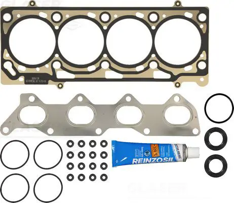 Handler.Part Gasket set, cylinder head GLASER D3702200 1