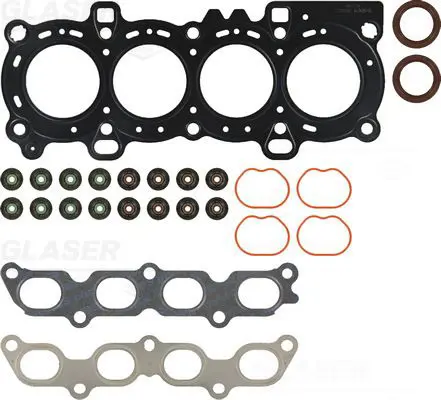 Handler.Part Gasket set, cylinder head GLASER D3672000 1