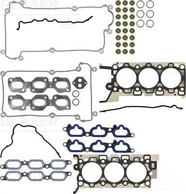 Handler.Part Gasket set, cylinder head GLASER D3708400 1