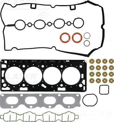 Handler.Part Gasket set, cylinder head GLASER D3708800 1