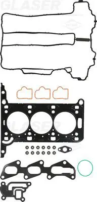 Handler.Part Gasket set, cylinder head GLASER D3628300 1