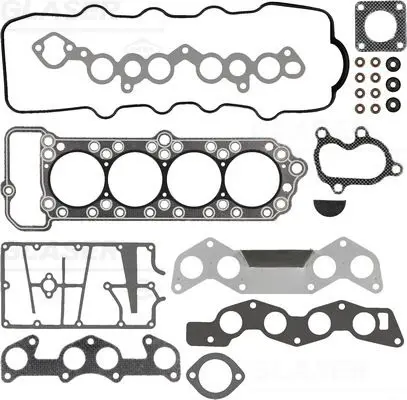 Handler.Part Gasket set, cylinder head GLASER D8089703 1