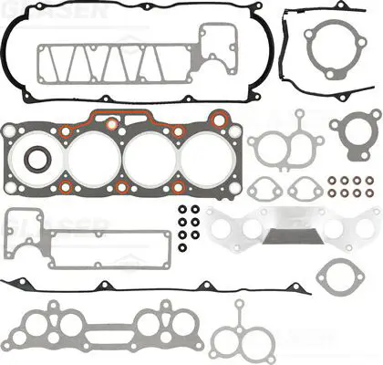 Handler.Part Gasket set, cylinder head GLASER D8090100 1