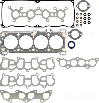 Handler.Part Gasket set, cylinder head GLASER D8091901 1