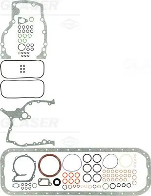 Handler.Part Gasket set, crank case GLASER B3030600 1