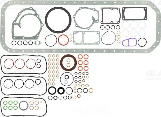 Handler.Part Gasket set, crank case GLASER B3213300 1